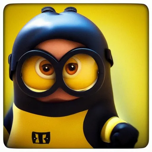 Prompt: “John Rambo as a Minion from despicable me”