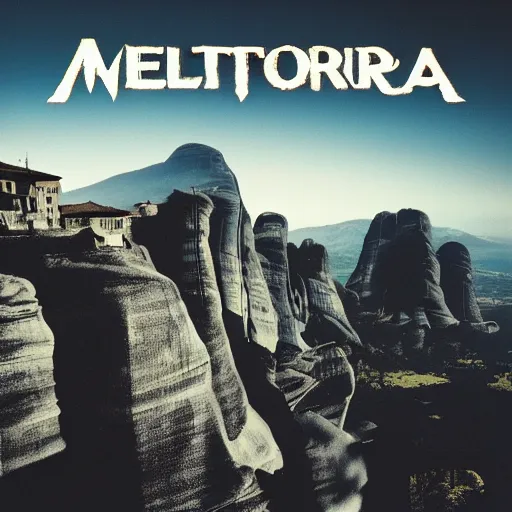 Image similar to METEORA album cover, Linkin Park, ultra HD resolution image, album art scan