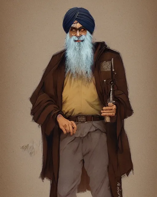 Prompt: full body portrait of Sadhguru, WLOP, Rossdraws, frank frazetta, Andrei Riabovitchev, Marc Simonetti, tranding on artstation