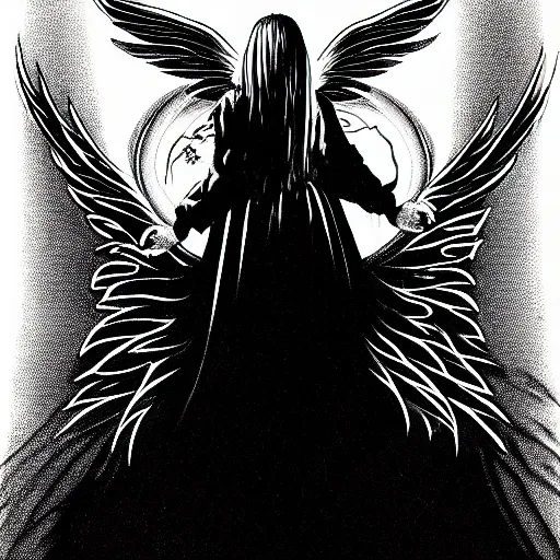 Prompt: the dark angel