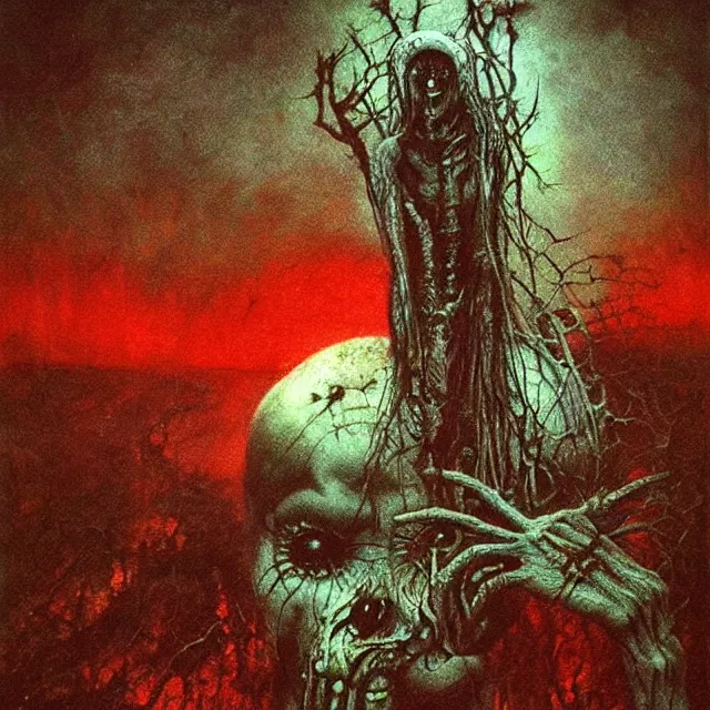 Image similar to acid rich colors, giger beksinski gammell horror king chaos, bleeding colors, big budget movie scene, horror reality, award winning photograph, cinematic lighting, realistic!, hyperrealism, realistic refine flavor, real polaroid picture