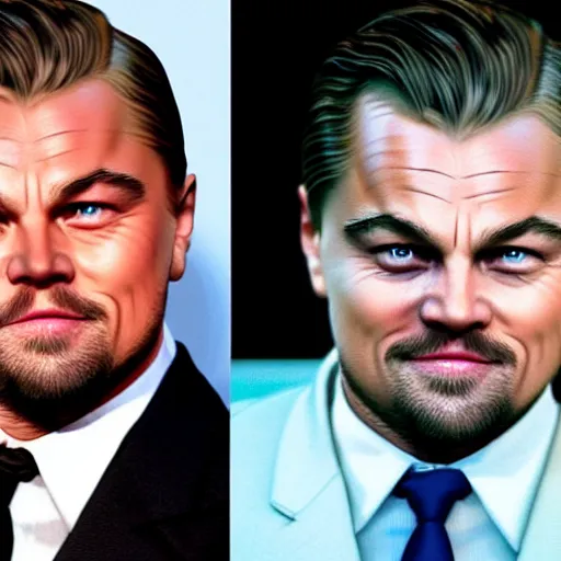 Prompt: Leonardo DiCaprio as Super Mario