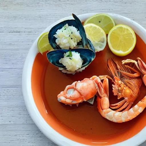 Image similar to casuela de mariscos