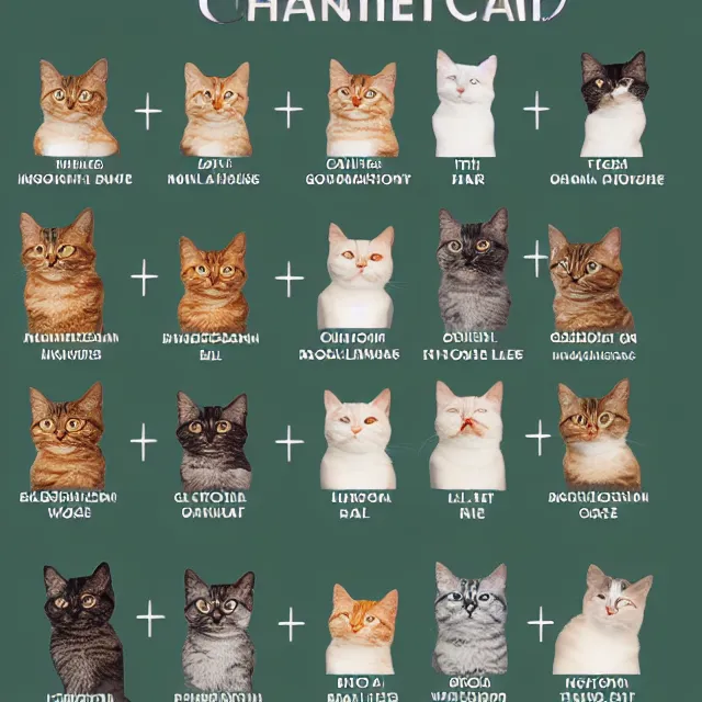 Image similar to alignment chart for cats