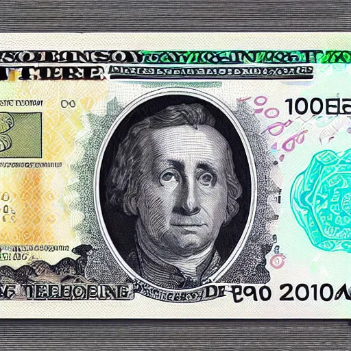 Image similar to concept design £ 5 0 note for the year 2 0 3 3