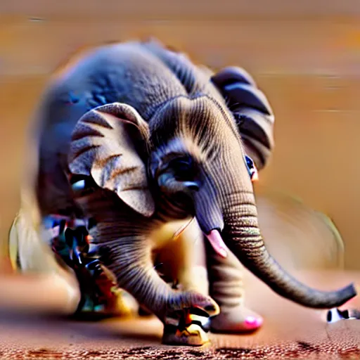 Image similar to a elephant - mouse - hybrid, animal photography