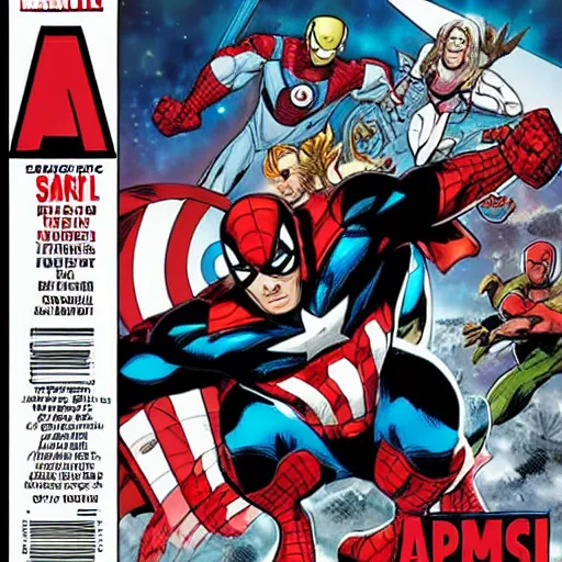 Image similar to marvel comic cover