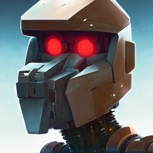 Image similar to face icon stylized minimalist mechwarrior, loftis, cory behance hd by jesper ejsing, by rhads, makoto shinkai and lois van baarle, ilya kuvshinov, rossdraws global illumination