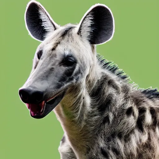 Image similar to photo of a horse hyena hybrid