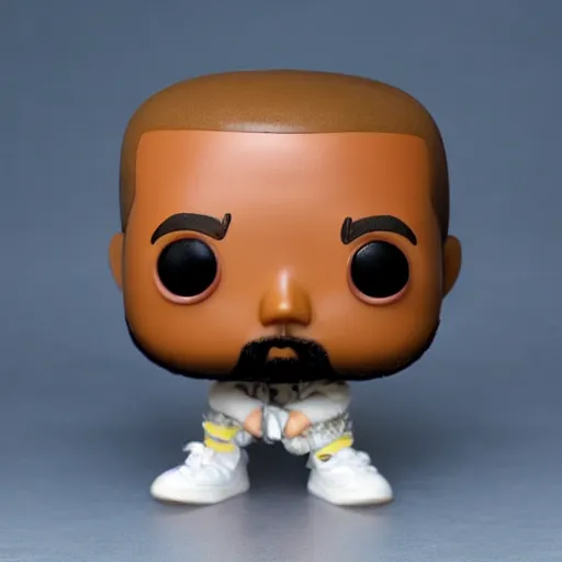 Prompt: Kanye West Funko Pop