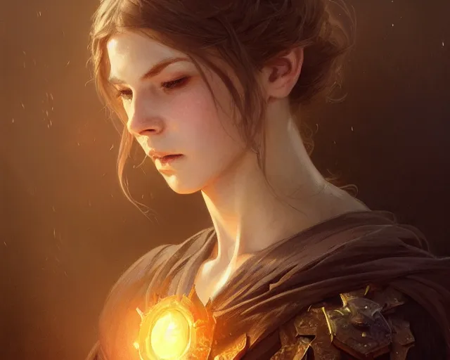 Image similar to photography of robert irwin, deep focus, d & d, fantasy, intricate, elegant, highly detailed, digital painting, artstation, concept art, matte, sharp focus, illustration, hearthstone, art by artgerm and greg rutkowski and alphonse mucha