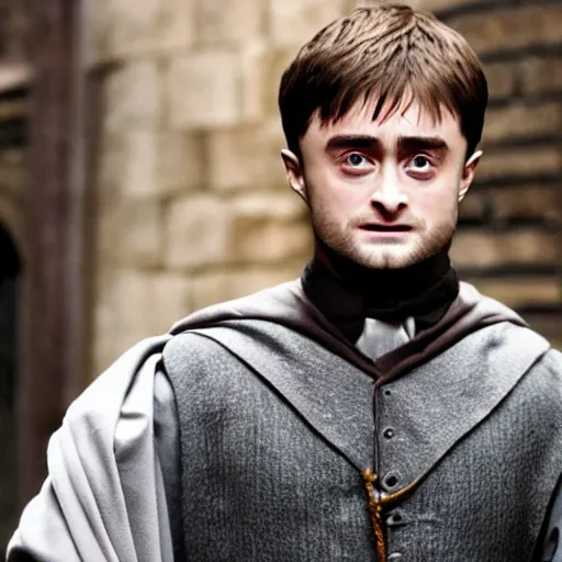 Prompt: daniel radcliffe as professor dumbledore