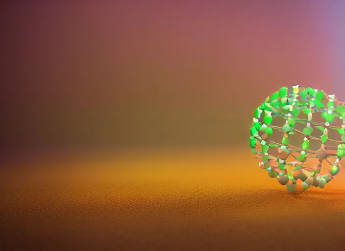 Image similar to a 3D render of a glowing DNA molecule, bokeh, Canon 50mm, cinematic lighting, volumetric light, octane, octane render, redshift render