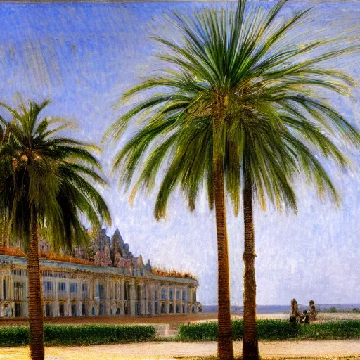 Prompt: a ultradetailed beautiful photo of the amazonas palace designed by jules bastien - lepage, hans belmer, frank weston and gustave baumann, trending on artstation, mediterranean, palm trees, light sparkles, sharp focus, soft light, 8 k 4 k