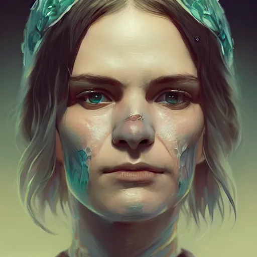 Image similar to highly detailed portrait 💀💎, in gta v, stephen bliss, unreal engine, fantasy art by greg rutkowski, loish, rhads, ferdinand knab, makoto shinkai and lois van baarle, ilya kuvshinov, rossdraws, tom bagshaw, global illumination, radiant light, detailed and intricate environment