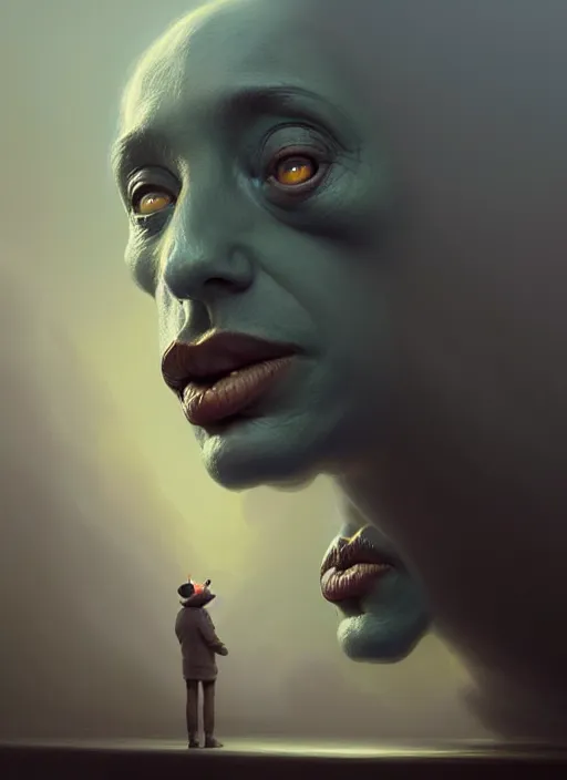 Prompt: i am the smokey mirror looking at myself in all of you, surrealism!!!!! hyper - detailed 3 d render, oil painting, surreal concept art, photorealistic, digital painting, smooth, sharp focus, artstation hd, by greg rutkowski, tyler edlin, valentina remenar and asher duran,