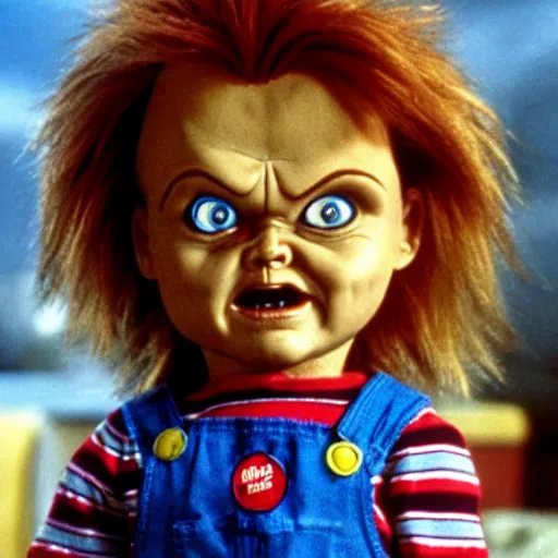 Image similar to Chucky from the movie Child's Play