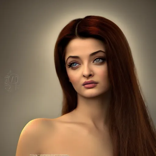 Image similar to beautiful cute teen girl resembling Aishwarya Rai, natural beauty expressive pose, art by mark brooks, but as a real life photograph glamour fashion pinup, photorealism, daz3d genesis iray shaders, cinematic lighting, HDRI, 8k textures