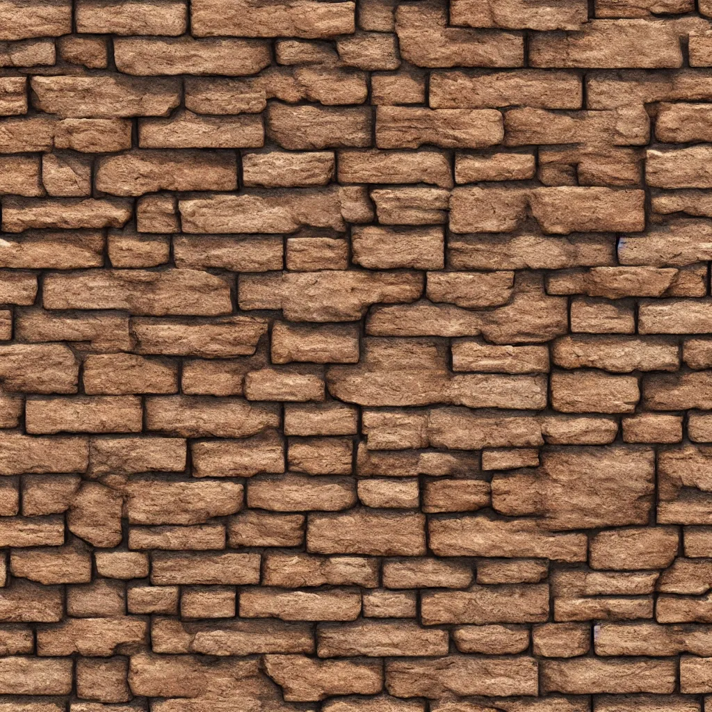 Image similar to sandstone brick wall texture, hd, seamless, pbr, textures. com