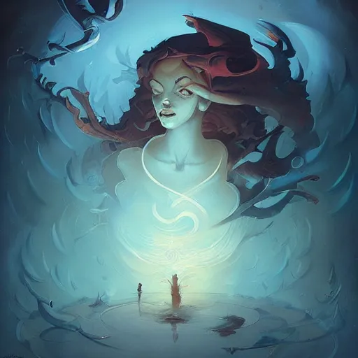 Image similar to an amazing piece of art by Peter Mohrbacher, 🦉