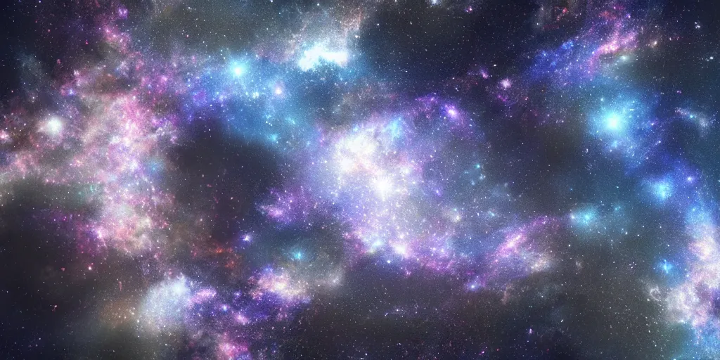 Image similar to galaxy, 3d render, high detail, uhd