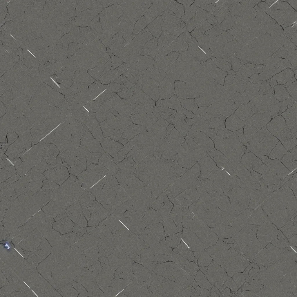 Prompt: asphalt texture, afar, aerial view, slightly blurry, unreal engine