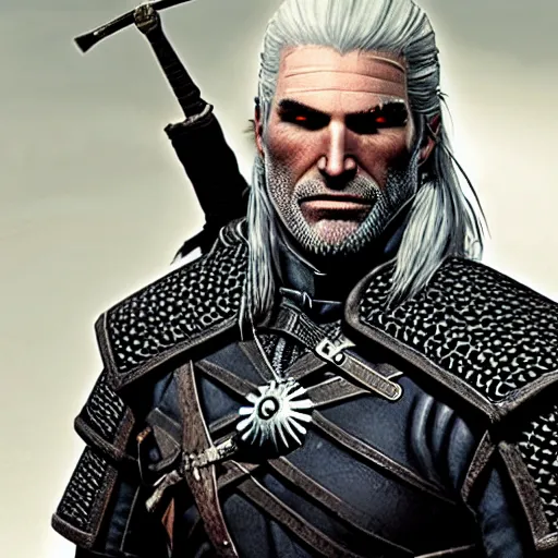 Image similar to geralt of rivia