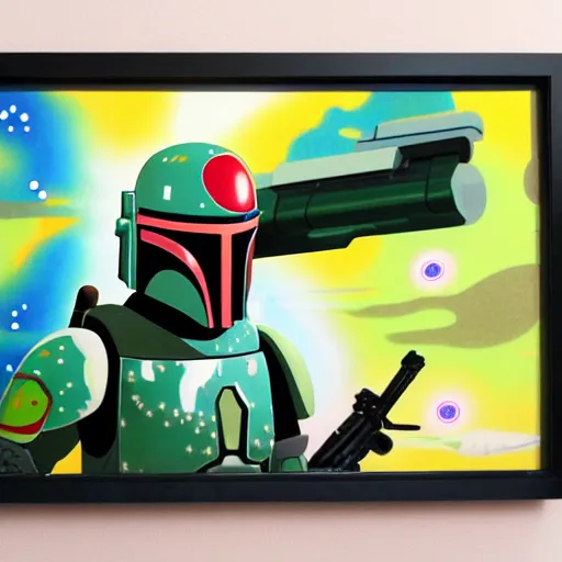 Image similar to boba fett by chiho aoshima