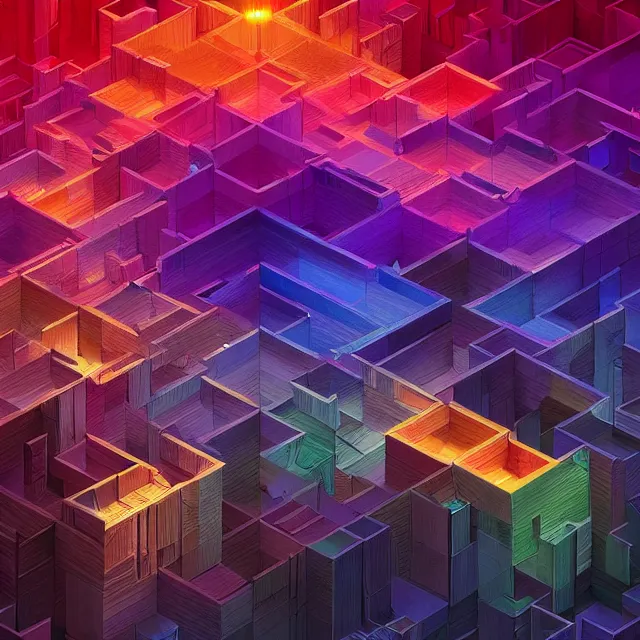 Image similar to beautiful 3 d render of blocks connected in a chain, centered, symmetry, painted, intricate, volumetric lighting, beautiful, rich deep colors masterpiece, sharp focus, ultra detailed, in the style of dan mumford and marc simonetti, astrophotography