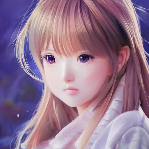 Prompt: dynamic composition, motion, ultra-detailed, incredibly detailed, a lot of details, amazing fine details and brush strokes, gentle palette, smooth, HD semirealistic anime CG concept art digital painting, watercolor oil painting of a young J-Pop idol girl, by a Japanese artist at ArtStation. Realistic artwork of a Japanese videogame, soft and harmonic colors.