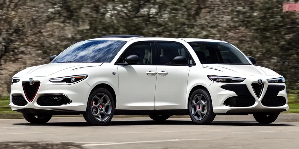 Image similar to 2022 Alfa Romeo Minivan