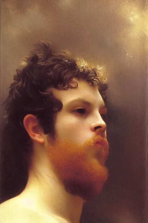 Image similar to Portrait en plein pied of a Galactic Emperor, by William Bouguereau, museum catalog,