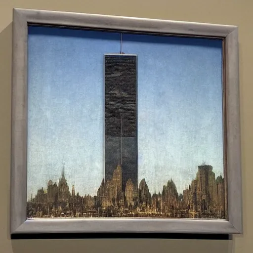 Image similar to 9 / 1 1 designed by leonardo da vinci