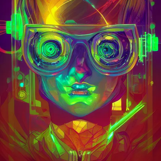 Image similar to skill magic geek inside matrix deepdream radiating a glowing aura stuff loot legends stylized digital illustration video game icon artstation lois van baarle, ilya kuvshinov, rossdraws,