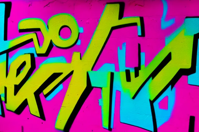 Image similar to graffiti max chroma 3 d typography in the style of marcelo schultz