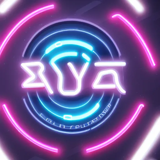 Prompt: A futuristic neon cyberpunk logo illustrated by Boyko Julia, trending on artstation, artstationHD, artstationHQ, 4k, 8k.