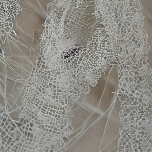 Image similar to a lace ghost