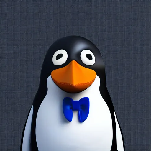 Prompt: selfie of a groovy penguin in a suit, blue penguin, hair, godfather, symmetrical, dark background, smoke, realistic, highly detailed, trending on artstation, in unreal engine,