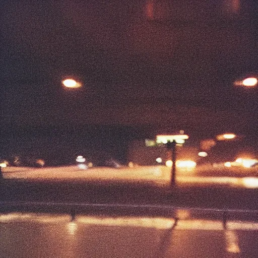 Prompt: 1990s perfect 8K HD professional cinematic photo of a car in dystopian world, at evening during rain, at instagram, Behance, Adobe Lightroom, with instagram filters, depth of field, taken with polaroid kodak portra