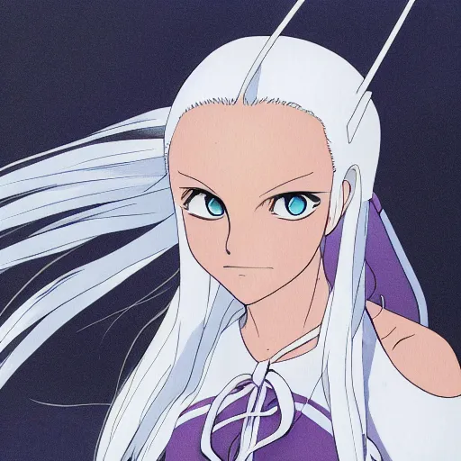 Prompt: miruko, detailed portrait, by studio ghibli