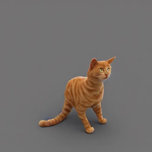 Image similar to cat walk, frames, animation, 3d, ultra detailed