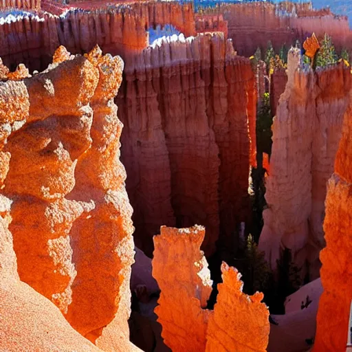 Prompt: thors hammer in bryce canyon national park by whit richardson