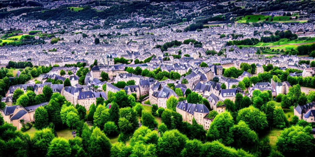 Image similar to an amazing award winning landscape photo of Rennes-le-Chateau, very detailed and sharp, 4k hdr, cinematic masterpiece