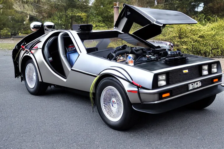 Image similar to hotrod 1 9 2 2 delorean