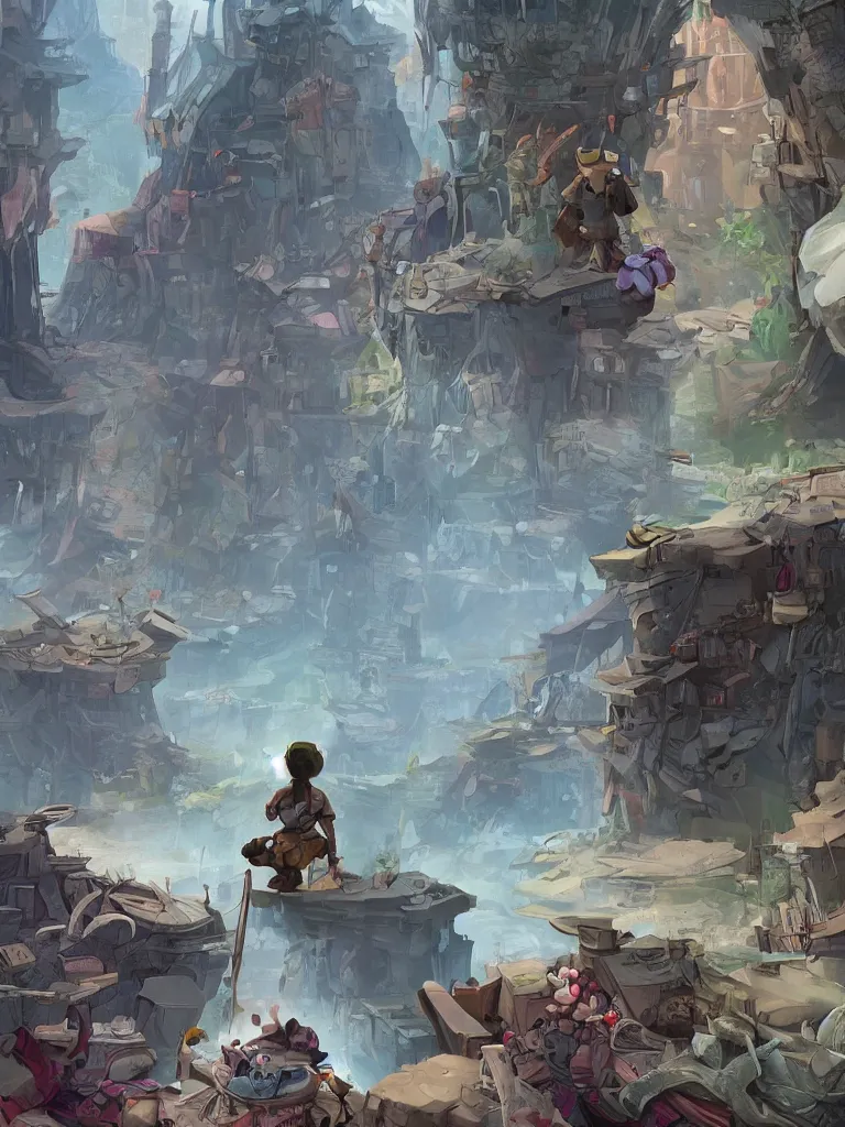 Image similar to the media is broken by disney concept artists, blunt borders, rule of thirds