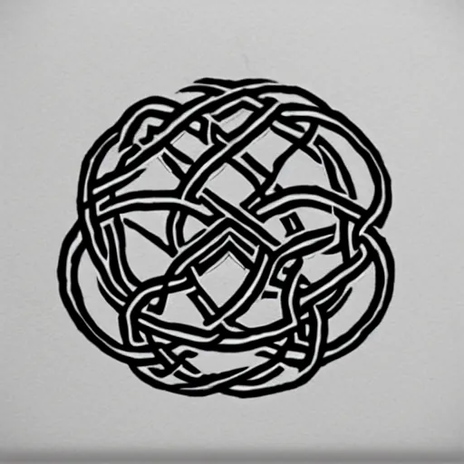 Image similar to World Destroyer, celtic art style