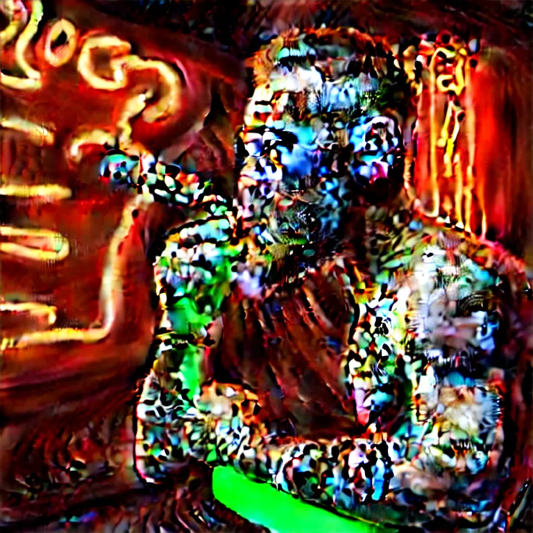 Image similar to a intricately detailed portrait of conor mcgregor smoking a lit cigar in an irish pub with a neon bar, smoke rising like clouds, balanced, trending on art station, volumetric lighting & shadows, hyper detailed, digital art, unreal engine, 4 0 0 mm f 1. 8,