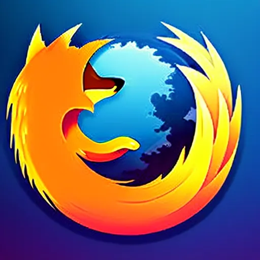 Prompt: Firefox logo