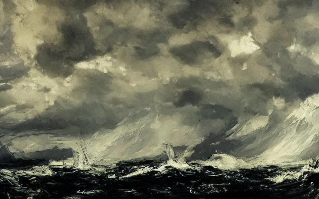 Image similar to a beautiful painting representative of the art style of peder balke