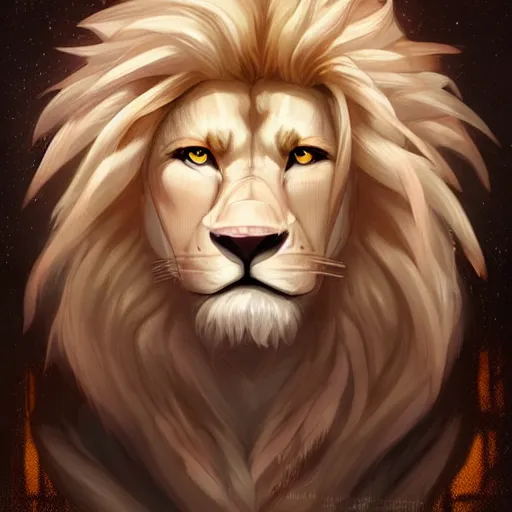 Prompt: aesthetic portrait commission of a albino male furry anthro lion wearing chequered clothing outfit in a utopian city, ethernal atmosphere. Character design by charlie bowater, ross tran, artgerm, and makoto shinkai, detailed, inked, western comic book art, 2021 award winning painting